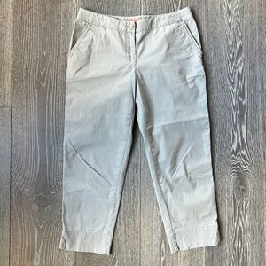 Tommy Bahama Relax Ellery Fit Gray Cropped pant. Women’s Size 2